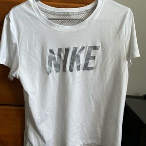 Nike Dri Fit Mesh Back T Shirt